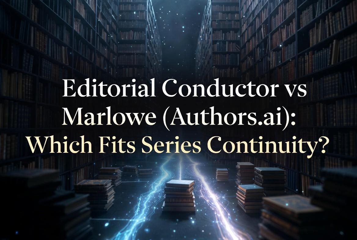 Editorial Conductor vs Marlowe (Authors.ai) — which fits series continuity?