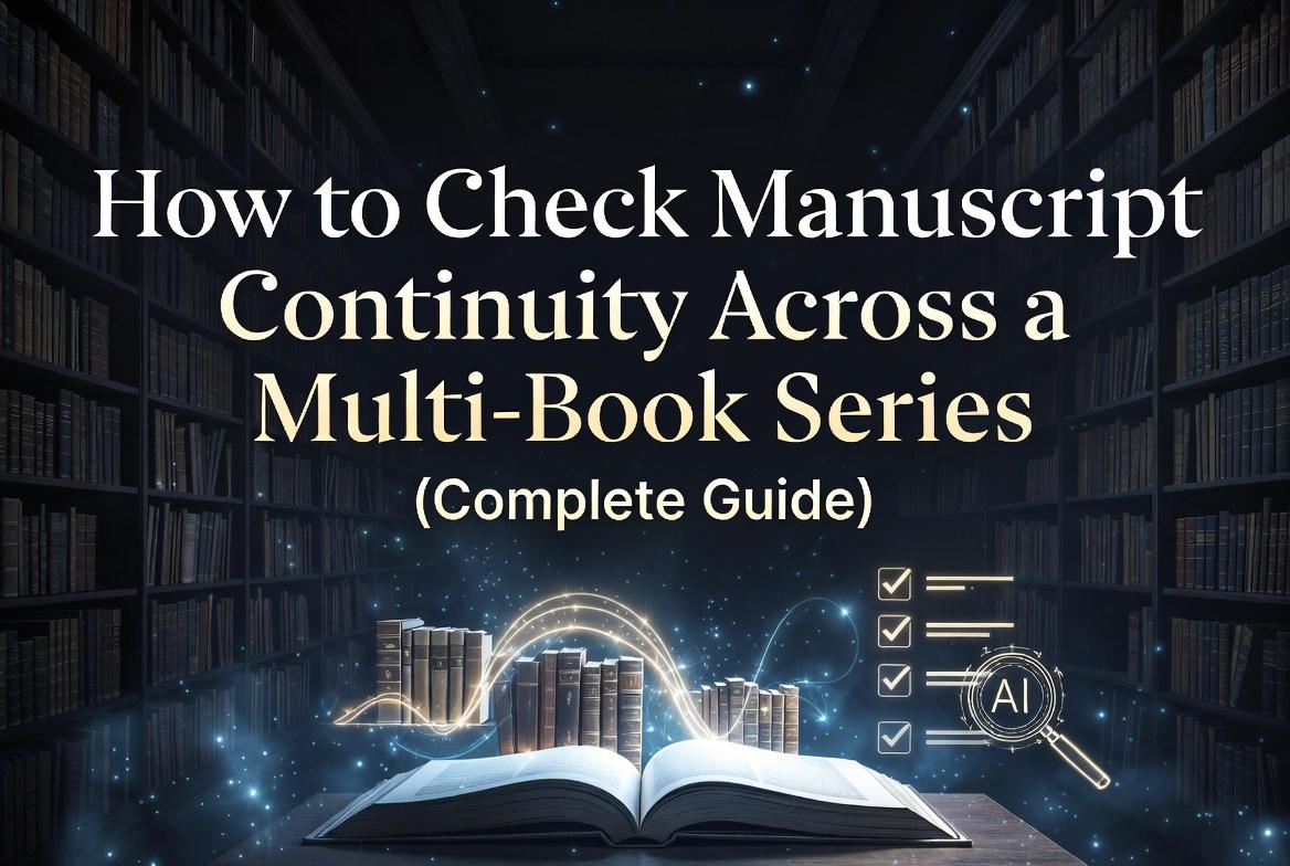 How to Check Manuscript Continuity Across a Multi-Book Series — complete guide