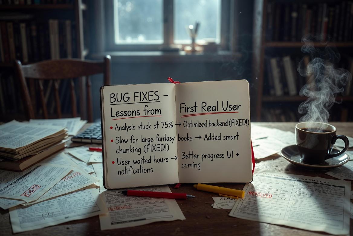 What your first real user teaches you — a founder's account of launch night